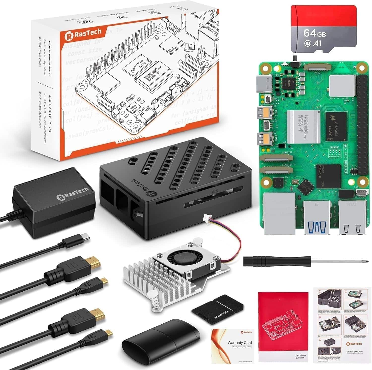 Rastech Raspberry Pi 5 Kit: Unboxing & User Experience - Churape's
