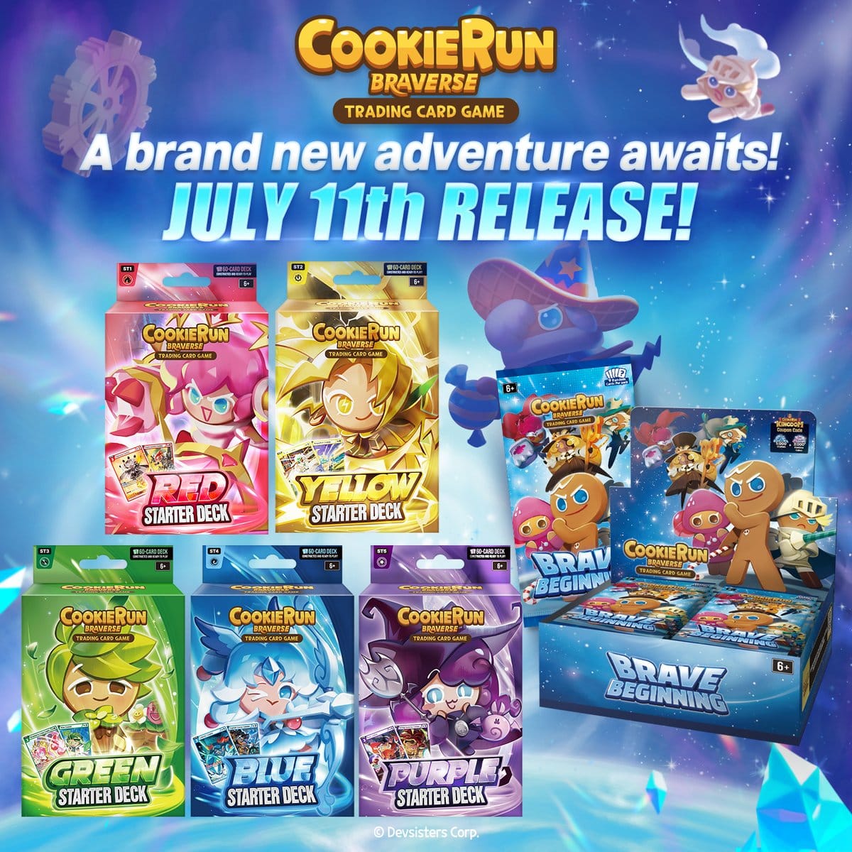 cookie run braverse booster box CookieRun: Braverse main image 0